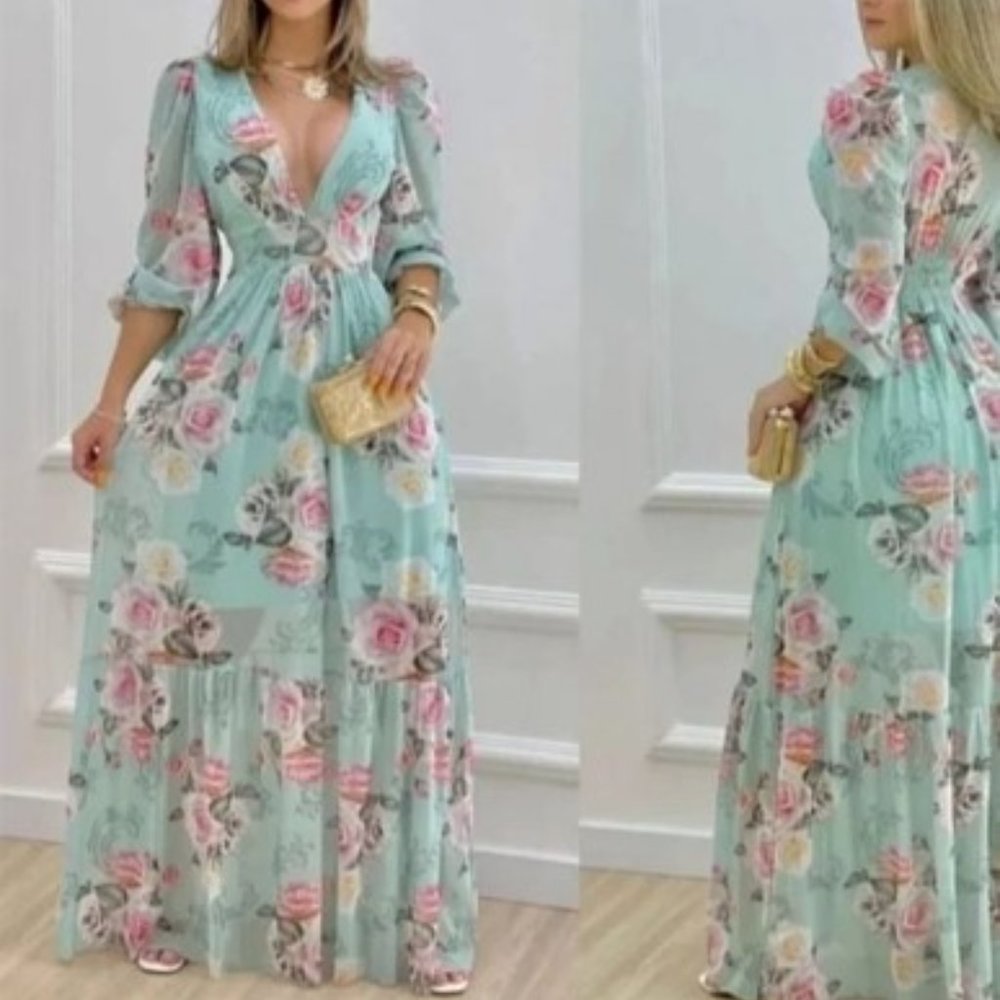 New Stunning Floral Dress